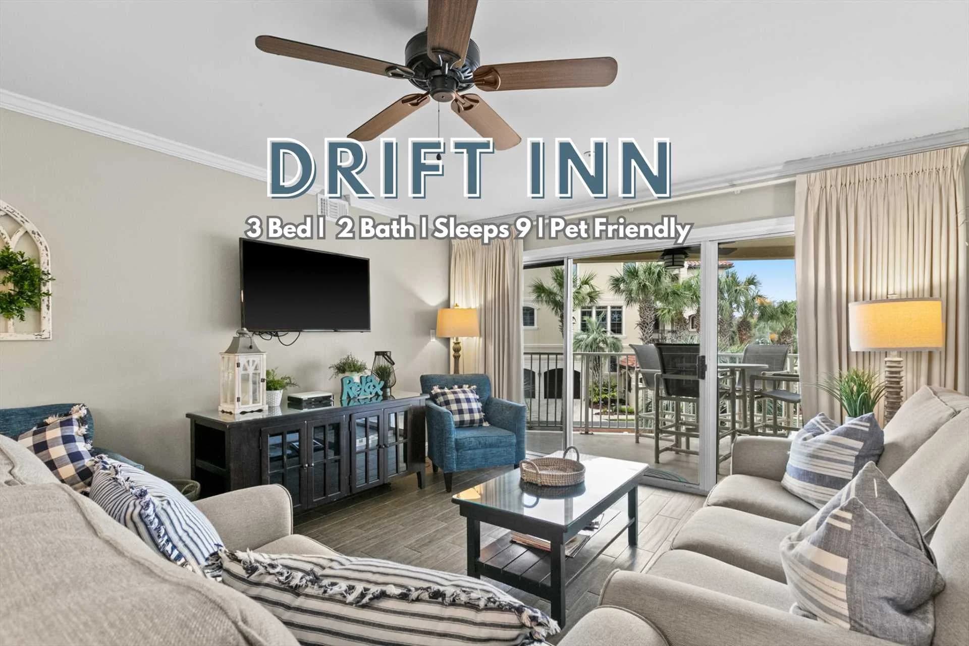 The beautifully renovated Drift Inn unit - 1202